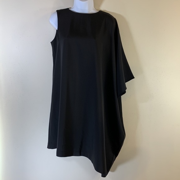 NWT. Ted Baker 6 Aubreey One Sided Drape Tunic Dress. - Picture 2 of 15